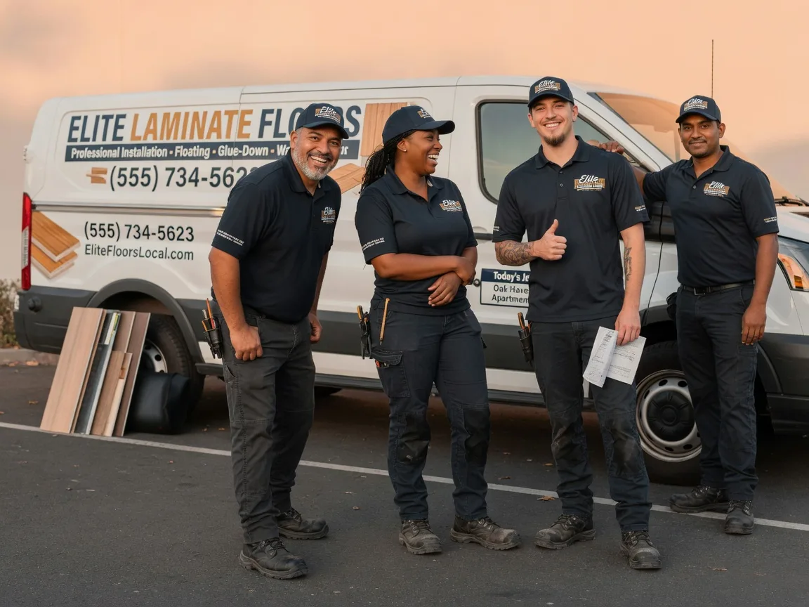 Laminate flooring installation company in Victor, IA